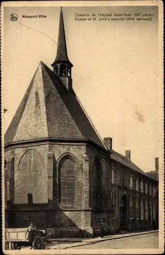 Ak Nieuport Ville Westflandern, Chapelle de l'Hôpital