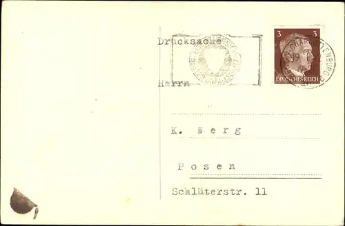 Ak Schauspieler Karl Schönböck, Portrait, Krawatte, Ross Verlag 3350/1, Autogramm