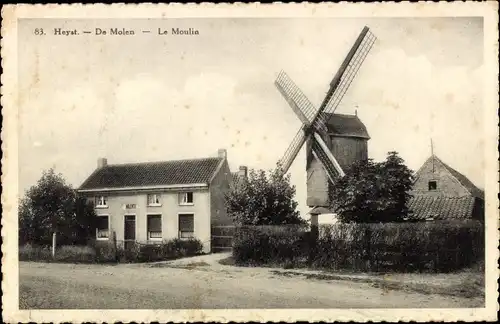 Ak Knokke Heist Heyst Knocke sur Mer Westflandern, De Molen