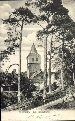 Ak Hildesheim in Niedersachsen, Kehrwiederturm