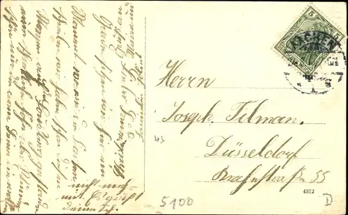 Ak Aachen, Stadtwald, Waldschlösschen