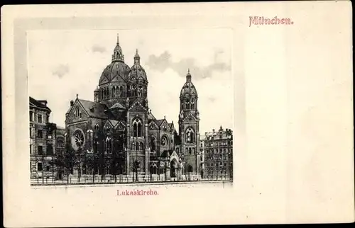 Ak München Bayern, Lukaskirche