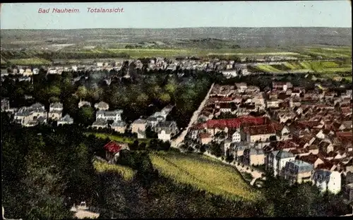 Ak Bad Nauheim in Hessen, Totalansicht