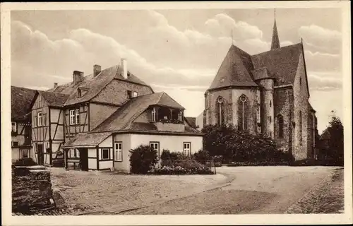 Ak Solms an der Lahn Hessen, Kloster Altenberg bei Wetzlar