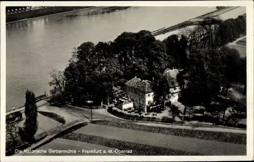 Ak Oberrad Frankfurt am Main, historische Gerbermühle