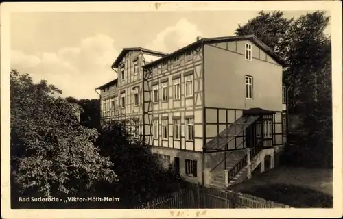 Ak Bad Suderode Quedlinburg im Harz, Viktor-Höth-Heim