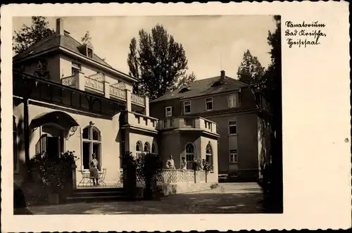 Ak Kreischa im Erzgebirge, Blick auf den Speisesaal vom Sanatorium