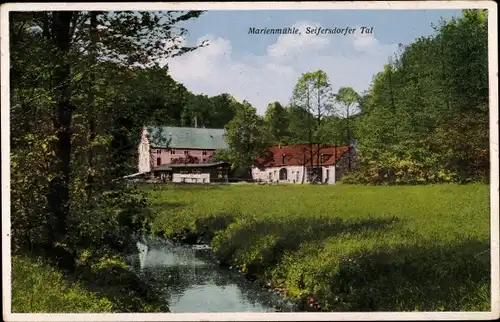 Ak Seifersdorf Wachau Landkreis Bautzen, Marienmühle im Seifersdorfer Tal, Voigt