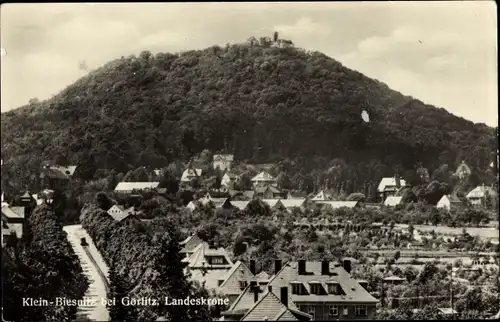 Ak Klein Biesnitz Görlitz Sachsen, Landeskrone