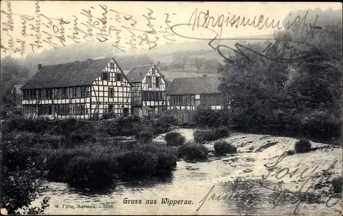 Ak Leichlingen im Rheinland, Sommerlokal Wipperau