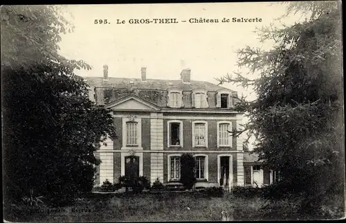 Ak Le Gros-Theil Eure, Chateau de Salverte