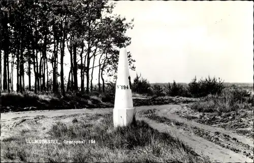 Ak Luijksgestel Luyksgestel Nordbrabant, Grenspaal 194