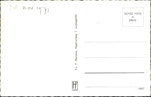 Ak Luijksgestel Luyksgestel Nordbrabant, Grenspaal 194