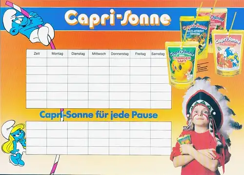 6 Stundenpläne von Benjamin Blümchen, diverse Pläne und Größen