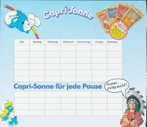 6 Stundenpläne von Benjamin Blümchen, diverse Pläne und Größen