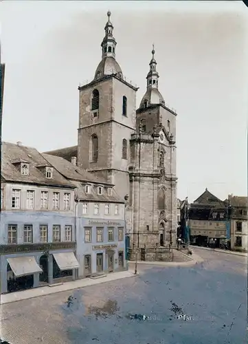 22 alte Fotos Fulda in Hessen, diverse Größen und Ansichten