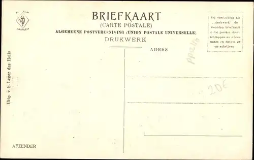 Ak Naarden Nordholland Niederlande, Kinderheim, Heilsarmee