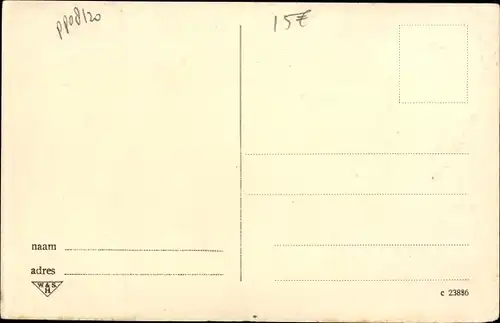 Ak Nederhorst der Berg Nordholland, Stolpzicht