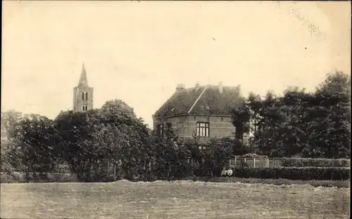 Ak Limmen Nordholland Niederlande, Kirche, Pastorie