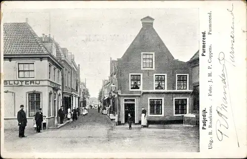 Ak Purmerend Nordholland Niederlande, Padjedijk