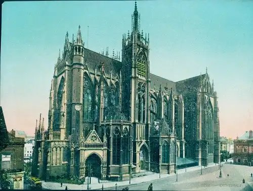 Chromo Foto Metz Moselle, Kathedrale