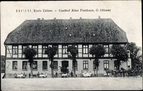 Ak Ebstorf in der Lüneburger Heide, Gasthof Altes Posthaus