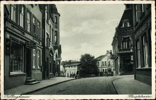 Ak Kellinghusen in Holstein, Hauptstraße, Cafe Konditorei