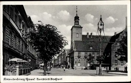 Ak Brandenburg an der Havel, Neustädt. Rathaus