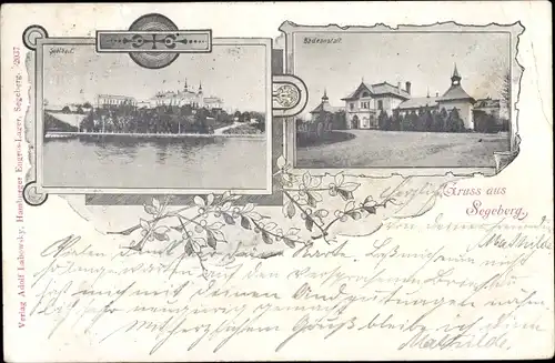 Ak Bad Segeberg in Schleswig Holstein, Badeanstalt