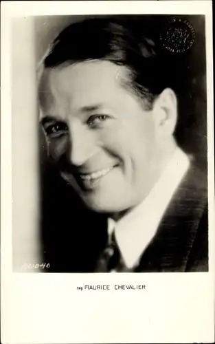 Ak Schauspieler Maurice Chevalier, Portrait