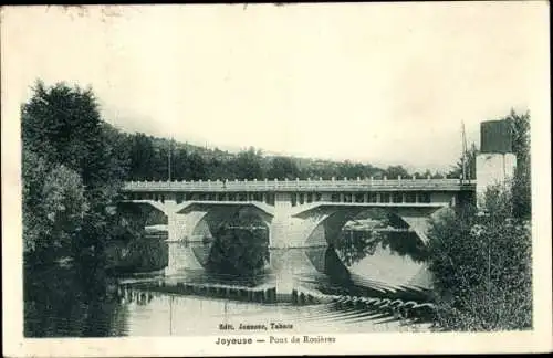 Ak Joyeuse Ardeche, Pont de Rosieres