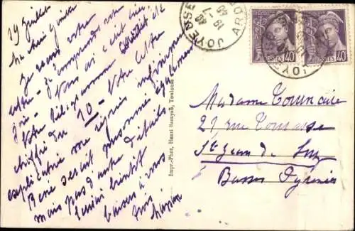 Ak Joyeuse Ardeche, Pont de Rosieres