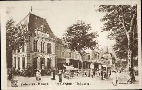 Ak Vals les Bains Ardeche, Casino, Theater