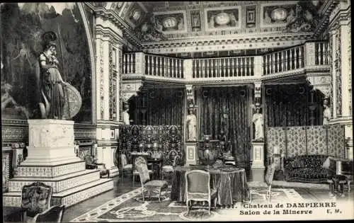 Ak Dampierre-Yvelines, Schloss, Salon de la Minerve