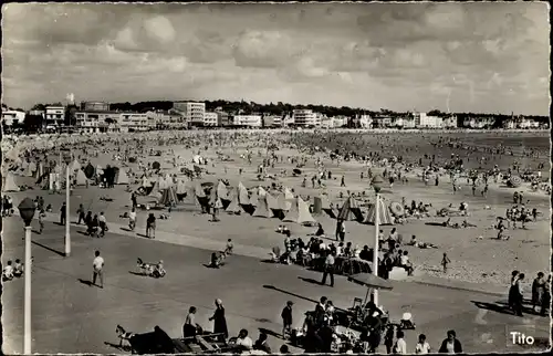 Ak Royan Charente Maritime, Strandleben