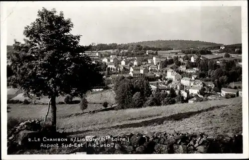 Ak Le Chambon sur Lignon Haute Loire, Südseite