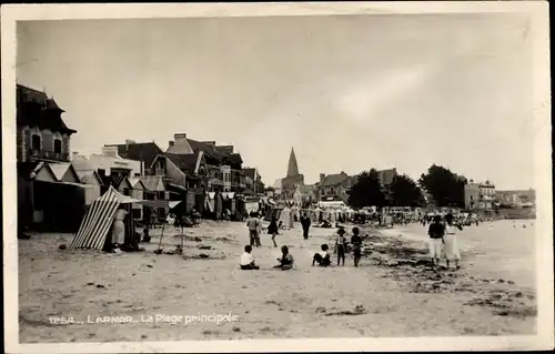 Ak Larmor Morbihan, Strand