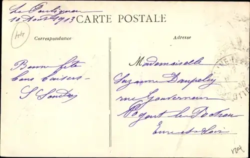 Ak Le Pouliguen Loire Atlantique, Pointe de Penchâteau