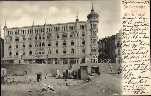 Ak Blankenberghe Blankenberge Westflandern, Grand Hôtel du Kursaal