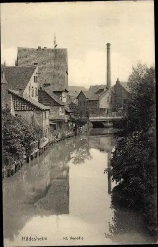 Ak Hildesheim in Niedersachsen, klein Venedig