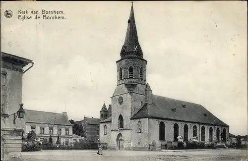 Ak Bornhem Bornem Flandern Antwerpen, Kirche