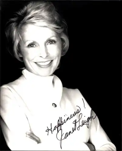 Foto Janet Leigh, Portrait, Autogramm