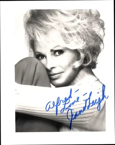 Foto Janet Leigh, Portrait, Autogramm