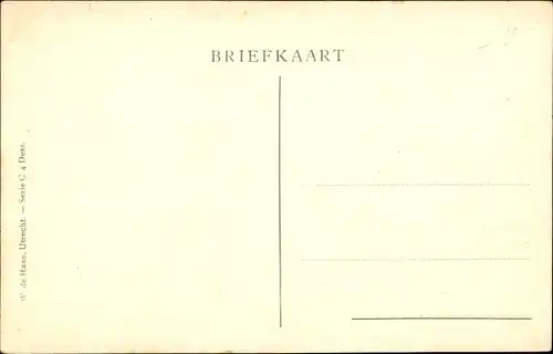 Künstler Litho Cassiers, H., Zeeland, Boerderij in Zeeland, Bauernhof, Butterfass, Trachten