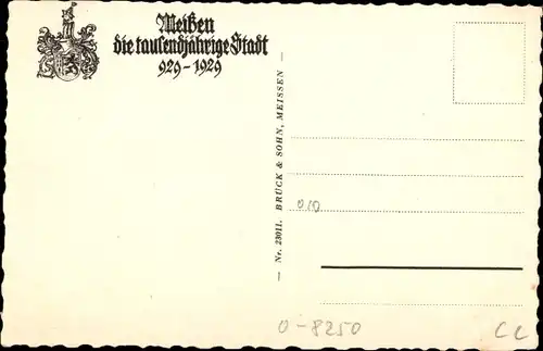 Ak Meißen an der Elbe, Porzellan-Manufaktur