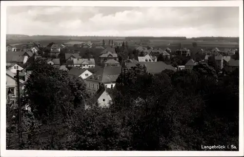 Ak Dresden Langebrück, Panorama