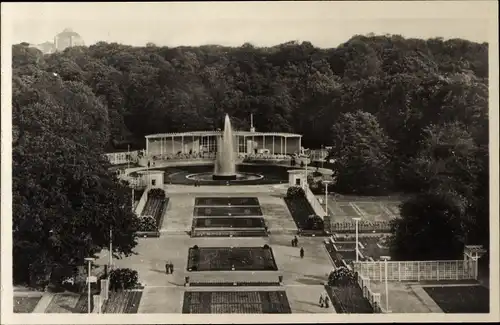 Ak Dresden, Gartenbauausstellung 1926, Der Rosenhof, Fontäne