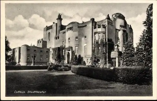 Ak Cottbus in der Niederlausitz, Stadttheater