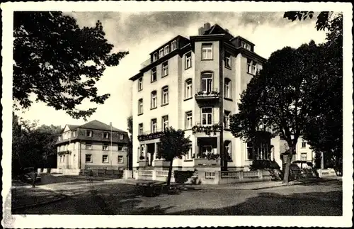 Ak Bad Nauheim in Hessen, Haus Gutenberg, Kurheim