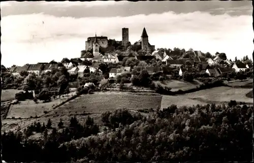 Ak Leuchtenberg in der Oberpfalz, Gesamtansicht, Burg